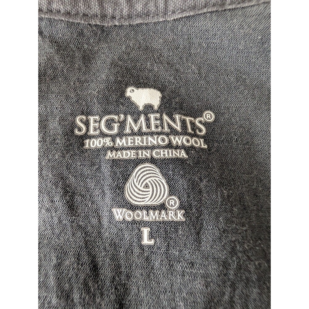 Solid Gray Long Sleeve Tee - image 9